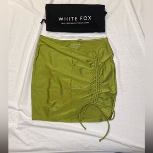 White Fox Mini Skirt